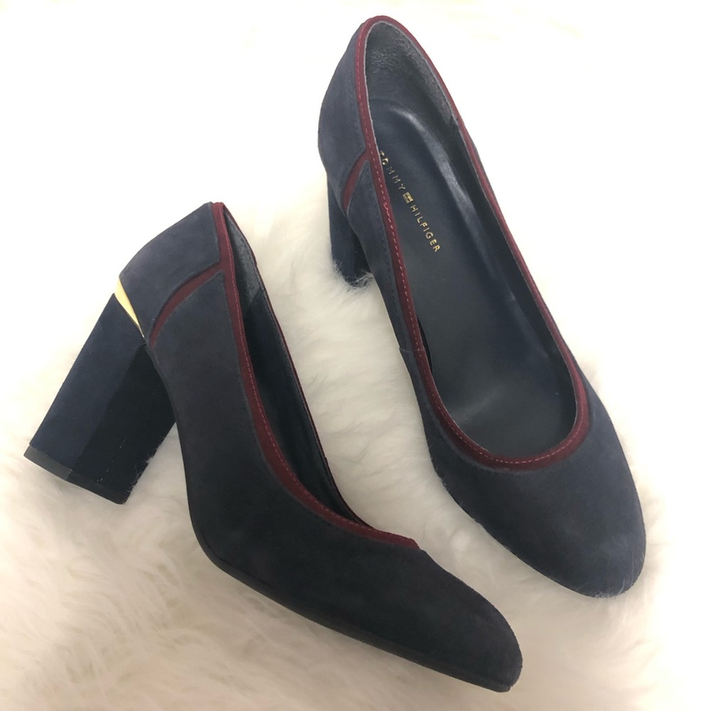 Brand New Tommy Hilfiger Suede Heels